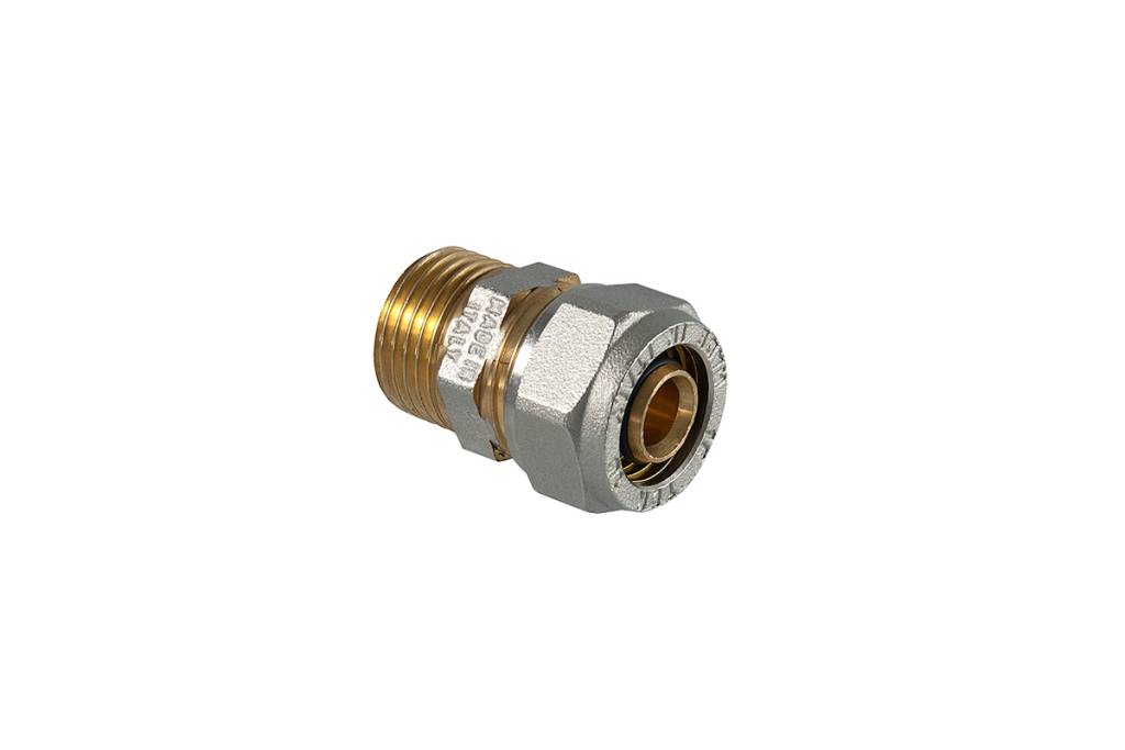 PEX AL PEX Šróbovací prechod 26x3-4 vonkajší závitt (1)
